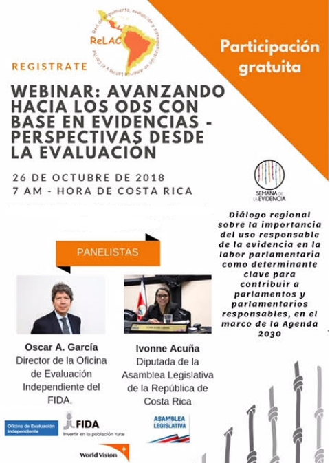 Avanzando hacia los ODS con base en evidencias con perspectivas desde la evaluación
