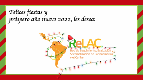 Feliz Navidad y Próspero Año nuevo, les desea ReLAC