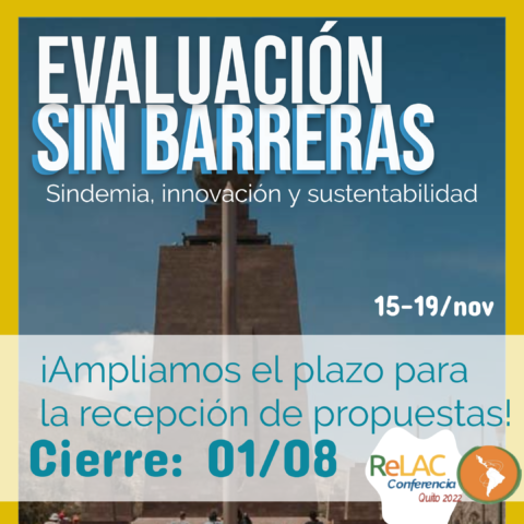 Conferencia Evaluación Sin Barreras – Extensión del plazo