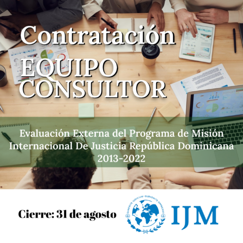 Oportunidad Laboral – TdR